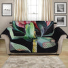 Protea Flower Print Loveseat Protector