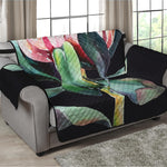 Protea Flower Print Loveseat Protector