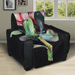 Protea Flower Print Recliner Protector