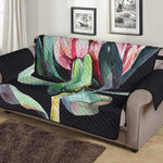 Protea Flower Print Sofa Protector