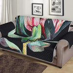 Protea Flower Print Sofa Protector