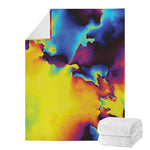 Psychedelic Acid Print Blanket
