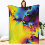 Psychedelic Acid Print Blanket