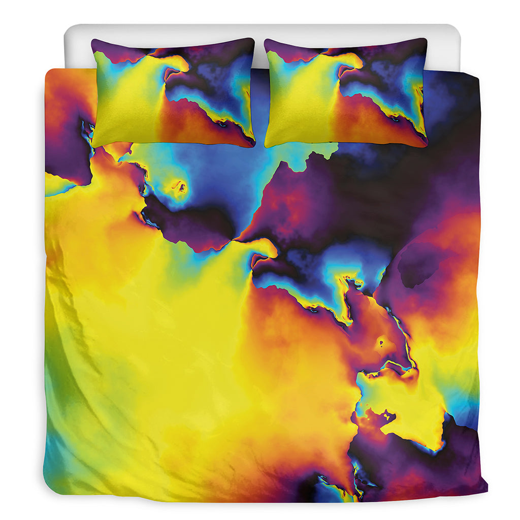 Psychedelic Acid Print Duvet Cover Bedding Set