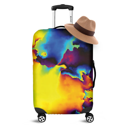 Psychedelic Acid Print Luggage Cover
