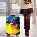 Psychedelic Acid Print Luggage Cover