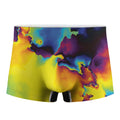 Psychedelic Acid Print Men's Boxer Briefs