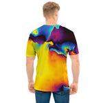 Psychedelic Acid Print Men's T-Shirt