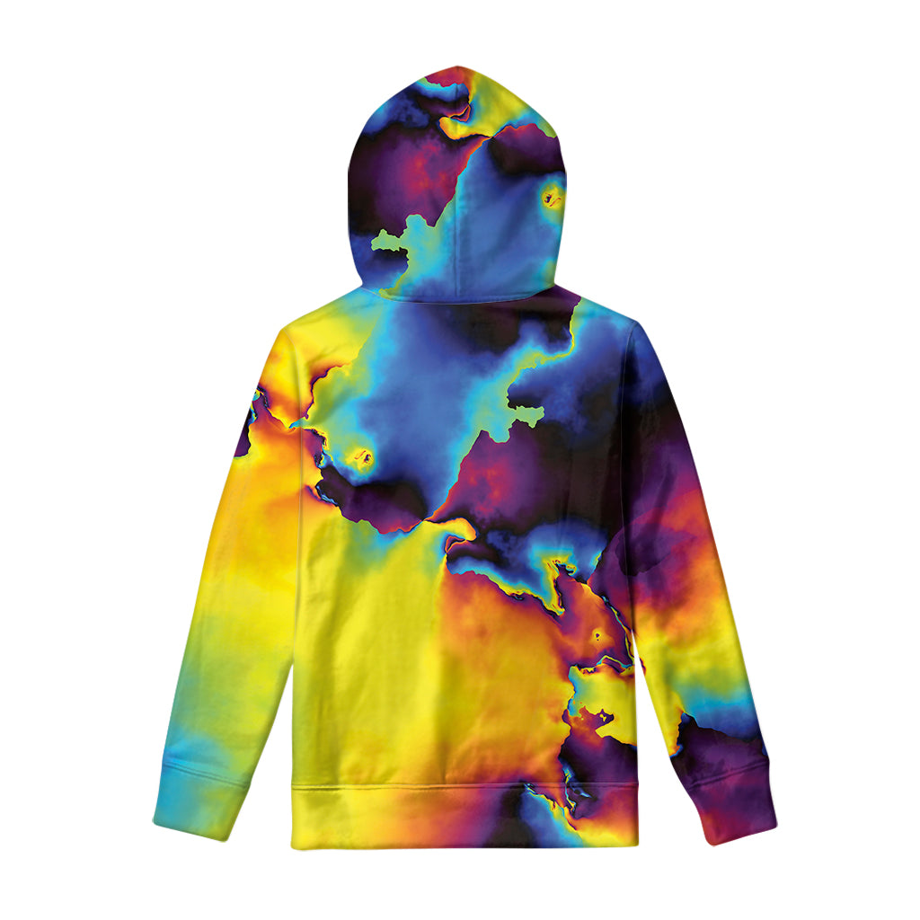 Psychedelic Acid Print Pullover Hoodie