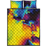 Psychedelic Acid Print Quilt Bed Set