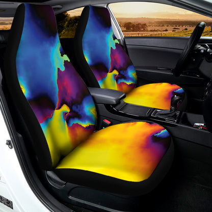 Psychedelic Acid Print Universal Fit Car Seat Covers