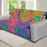 Psychedelic Bubble Print Futon Protector