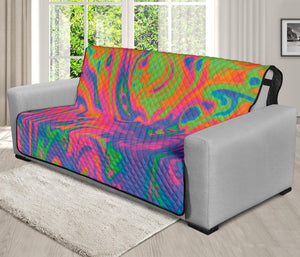 Psychedelic Bubble Print Futon Protector