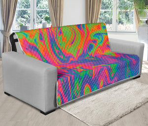 Psychedelic Bubble Print Futon Protector