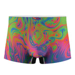 Psychedelic Bubble Print Men's Boxer Briefs