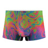 Psychedelic Bubble Print Men's Boxer Briefs