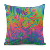 Psychedelic Bubble Print Pillow Cover