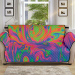 Psychedelic Bubble Print Sofa Protector