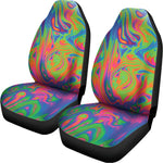 Psychedelic Bubble Print Universal Fit Car Seat Covers