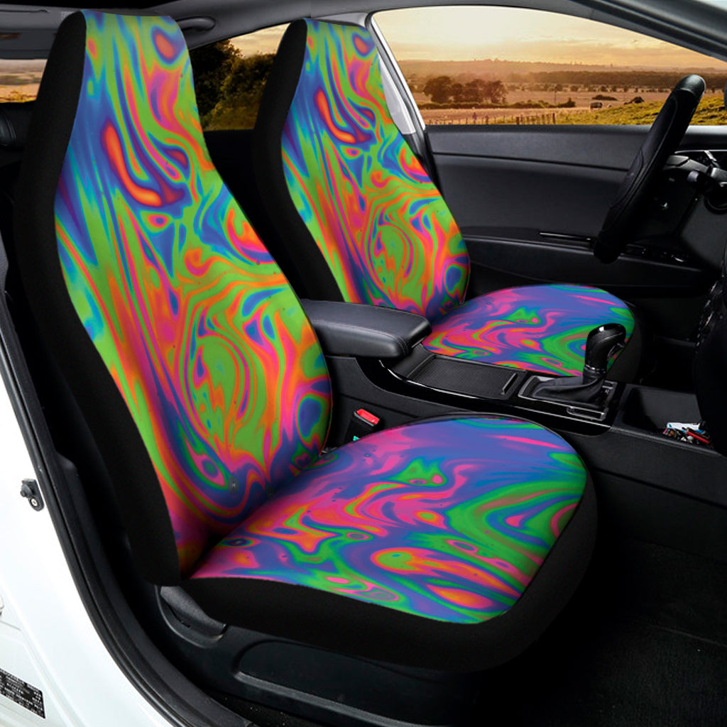 Psychedelic Bubble Print Universal Fit Car Seat Covers