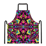 Psychedelic Ethnic Trippy Print Apron