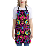 Psychedelic Ethnic Trippy Print Apron