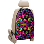 Psychedelic Ethnic Trippy Print Car Seat Organizers