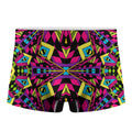 Psychedelic Ethnic Trippy Print Men's Boxer Briefs