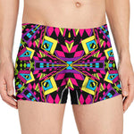Psychedelic Ethnic Trippy Print Men's Boxer Briefs