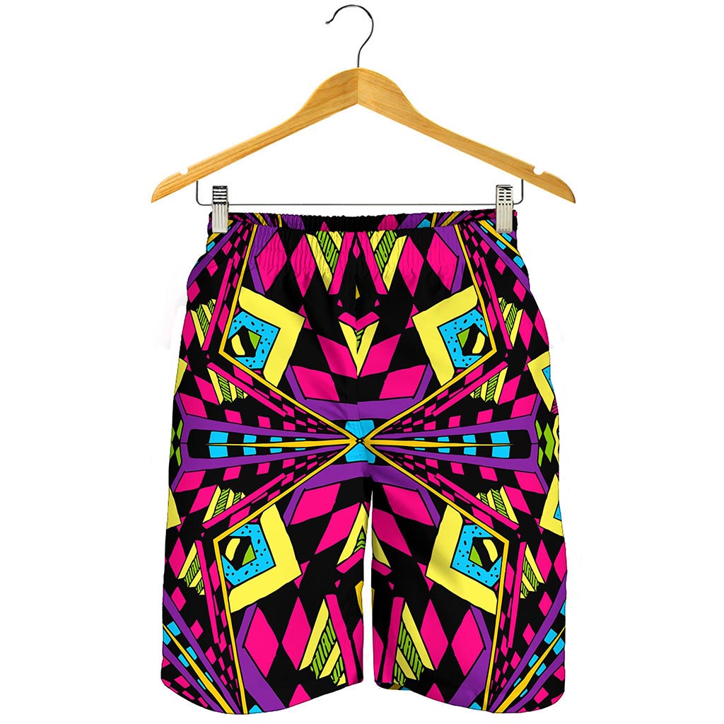 Psychedelic Ethnic Trippy Print Men's Shorts