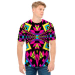 Psychedelic Ethnic Trippy Print Men's T-Shirt