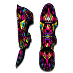 Psychedelic Ethnic Trippy Print Muay Thai Shin Guard