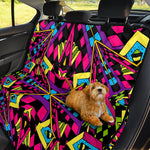 Psychedelic Ethnic Trippy Print Pet Car Back Seat Cover