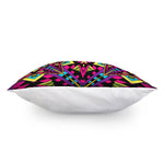 Psychedelic Ethnic Trippy Print Pillow Cover