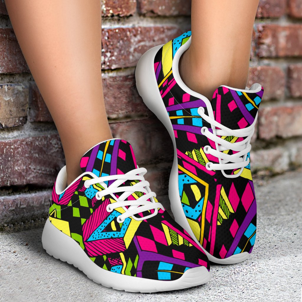 Psychedelic Ethnic Trippy Print Sport Shoes GearFrost