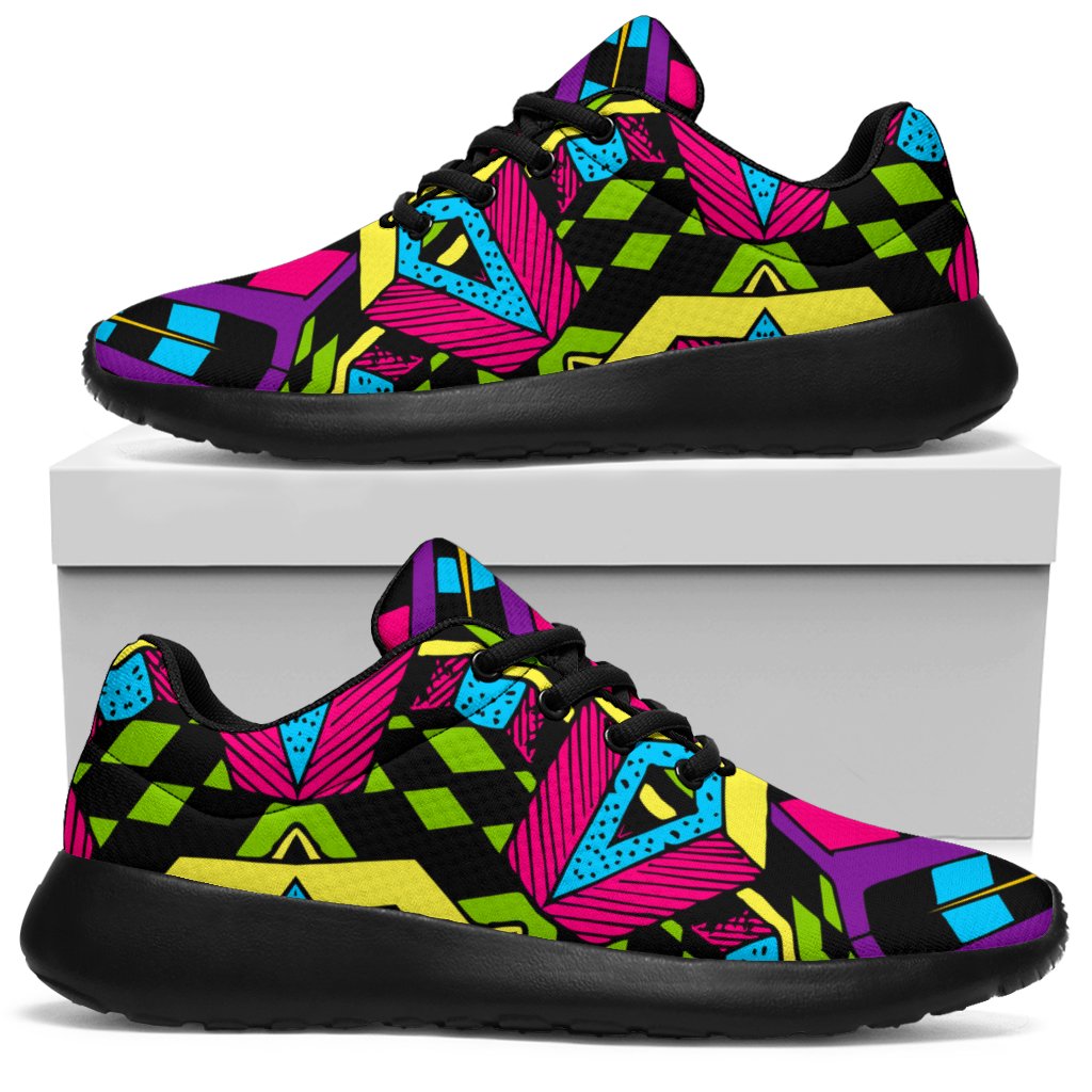 Psychedelic Ethnic Trippy Print Sport Shoes GearFrost