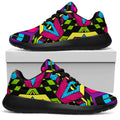 Psychedelic Ethnic Trippy Print Walking Shoes