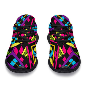 Psychedelic Ethnic Trippy Print Sport Shoes GearFrost