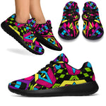 Psychedelic Ethnic Trippy Print Sport Shoes GearFrost