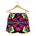 Psychedelic Ethnic Trippy Print Women's Shorts