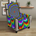 Psychedelic Expansion Optical Illusion Armchair Protector