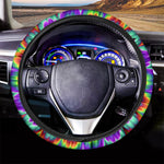Psychedelic Expansion Optical Illusion Car Steering Wheel Cover