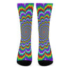 Psychedelic Expansion Optical Illusion Crew Socks