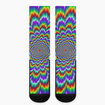 Psychedelic Expansion Optical Illusion Crew Socks