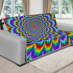 Psychedelic Expansion Optical Illusion Futon Protector