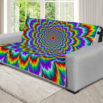 Psychedelic Expansion Optical Illusion Futon Protector