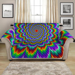 Psychedelic Expansion Optical Illusion Loveseat Protector