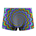 Psychedelic Expansion Optical Illusion Men's Boxer Briefs