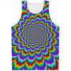 Psychedelic Expansion Optical Illusion Men's Tank Top