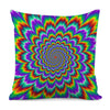 Psychedelic Expansion Optical Illusion Pillow Cover